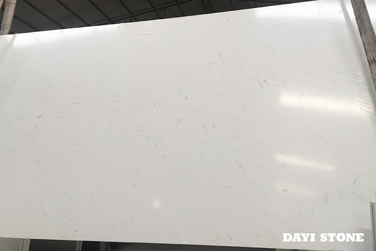 White Jumbo Slab Quartz Like Marble Xiamen Dayi Stone Co Ltd